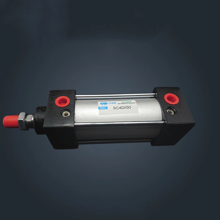 

SC200*800 Free shipping Standard air cylinders valve 200mm bore 800mm stroke single rod double acting pneumatic cylinder