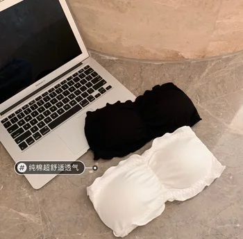 

New Products Versatile Wrap-around Push up Strapless Non-Steel Ring off-Shoulder Tube Top Underwear Women's Sexy Anti-slip Push-