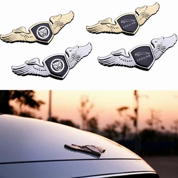 

Car Styling Metal Chromed Emblem Badge Sticker Front Logo For Jaguar XF XJ-S XJ-6 X-Type XE S-Type F-PACE F-Type XK8 XK XKR XFR