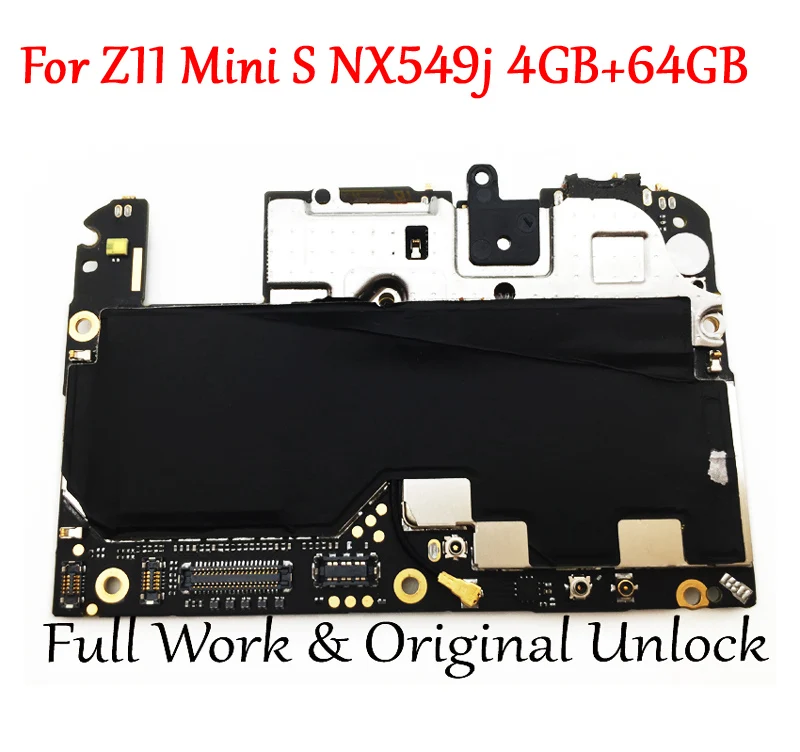 

TESTED Full Work Original Unlock Mainboard For ZTE Nubia Z11 mini S NX549j Motherboard Logic Circuit Electronic Panel Fast Ship