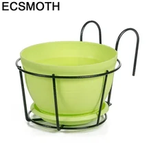 

Afscherming Exterieur Terrasse Planten Standaard Outdoor Decoration Varanda Balcony Plant Stand Balcon Balkon Flower Iron Rack