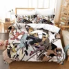 Anime : Bungo Stray Dogs Bedding Set Cartoon Duvet Cover And Pillowcases Queen Full Size Kids Gift Decor Home Bedclothes 4