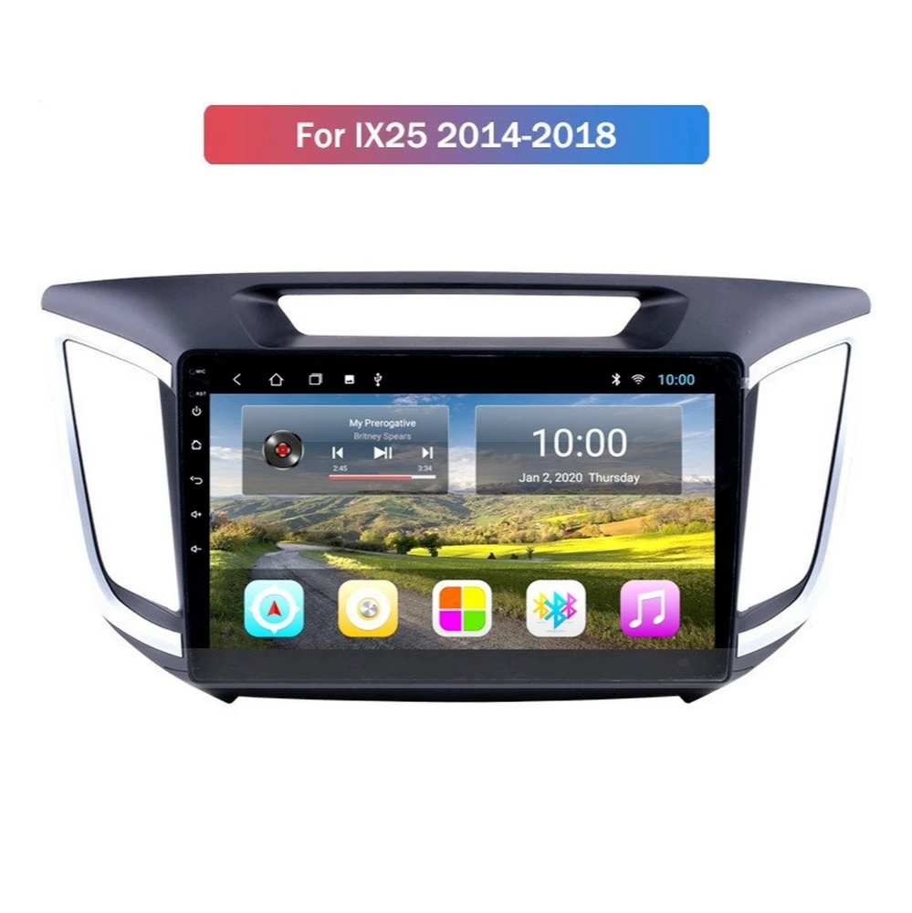 Автомобильный GPS-навигатор для HYUNDAI IX25/CRETA 128-2014 6G + 2018G автомагнитола с Wi-Fi 4G DSP CARPLAY |
