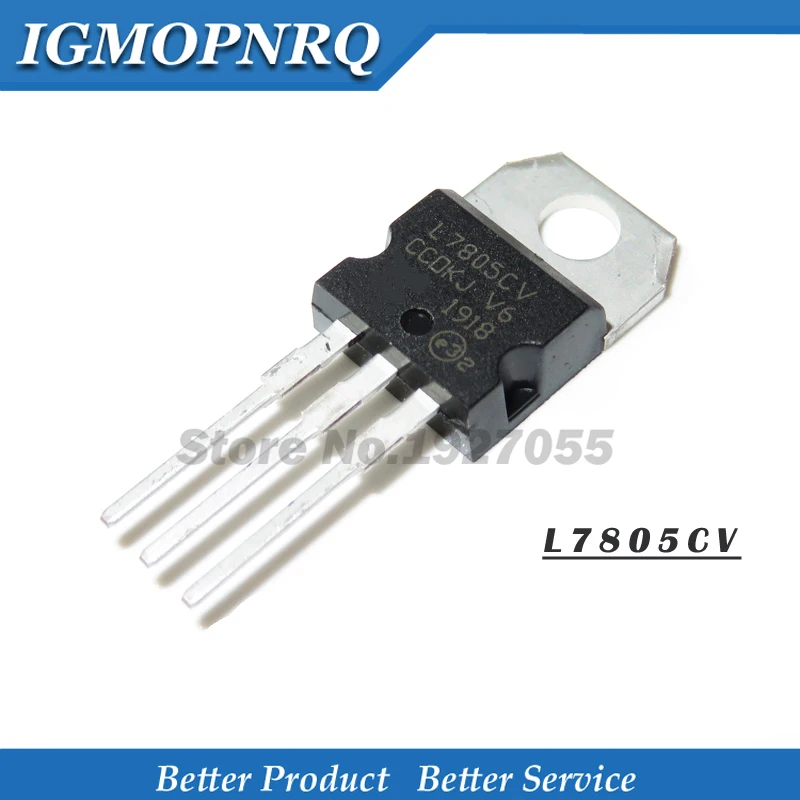 10 шт. L7805CV TO220 L7805 TO-220 7805 LM7805 MC7805 новый и IC | Электронные компоненты принадлежности