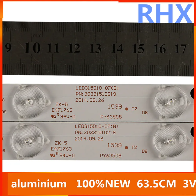 US $111.60 100New LED Backlight Strip 10lamp LED315D10ZC1407 30331510213 LED315D10 For LE32A7100L LED315D10 LE32D8810 3V