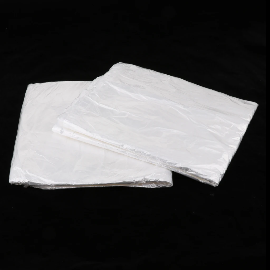 Pack of 160pcs Disposable Foot Tub Liners White Bath Basin Bags For Foot Pedicure Spa Foot Skin Care Supplies, 65X55cm