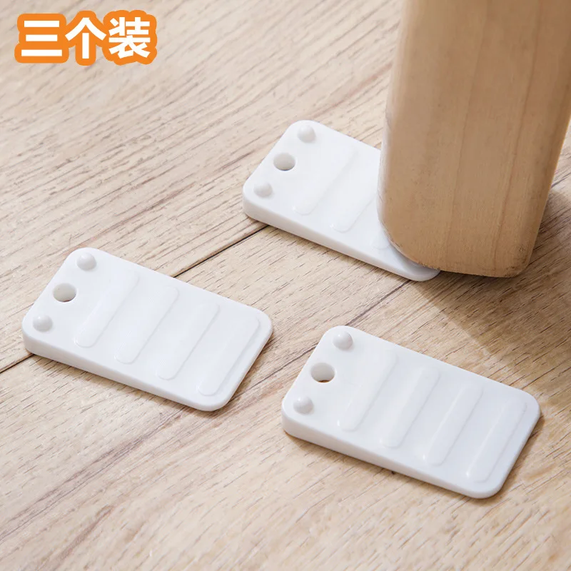 

Table Foot Pad Anti Abrasion Furniture Sofa Anti Slip Pad Table Leg Household Plastic Bed Foot Heightening Pad Table Chair Prote