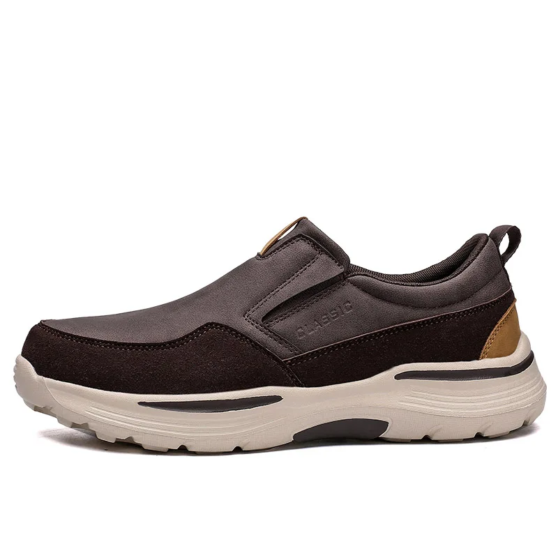 Men Casual Shoes Pu Leather Slip On Loafers Classic New Fashion Walking Shoe Big Size 47 48 Mens Shoe Free Shipping Mocasines