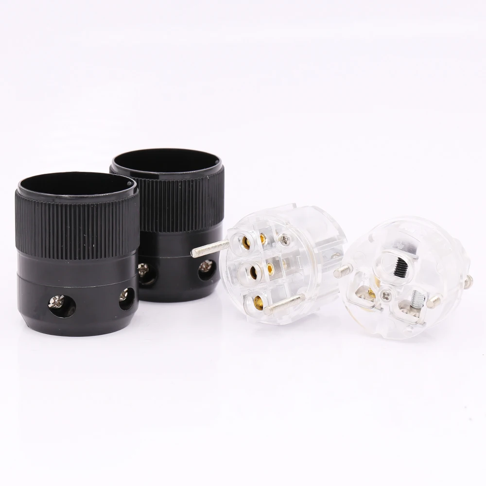 de alimentação audiophile diy cabo de alimentação plug alta fidelidade