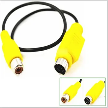 

100pcs 7 Pin S-video mini Din Male to RCA Female Cable adapter connection DVD.DVD, TV/HDTV, VCR's, CD players (DVD, TV/HDTV)