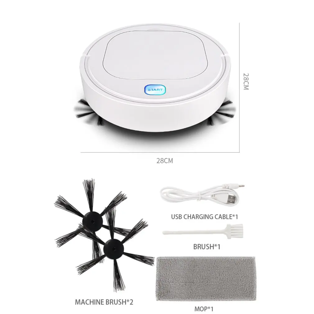 Lazy Man Household Automatic Sweeping Robot Automatic Steering Cleaner Charging Model Smart Charging Vacuum Cleaner