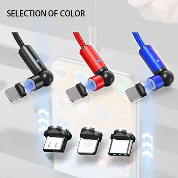 

Charging Cable for Apple Android TC Spherical Magnetic Adapter Data Cable 540° Free Rotation Wear-resistant TXTB1