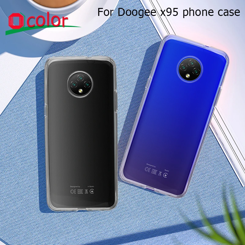 Силиконовый Чехол Для Doogee X95 ТПУ чехол для защитный мягкий телефона | Мобильные