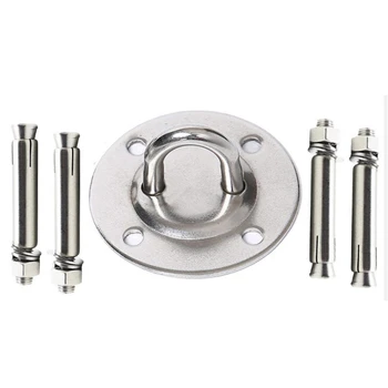 

5PCS Ceiling Wall Hanging Anchor Fixed Hook Gym Ring Yoga Hammock Swing Chair Accessories
