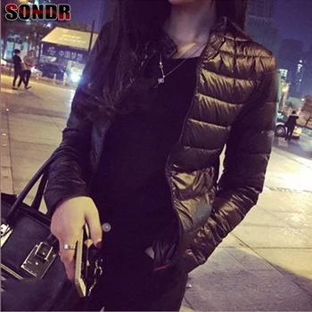 

2019 autumn and winter fashion women's jacket short down jacket ladies cotton warm jacket casual jacket ladies down jacket