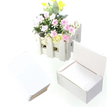 

New Hot 100pcs Vintage Blank Card DIY Greeting Cards Graffiti Word Cards Wedding Party Gift Thick Kraft Paper Postcards SMD66