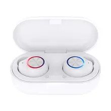 2020 Hot Wireless Headphone Earphone Bluetooth 5 0 HiFi Stereo Headset Handsfree Call Sport Dual Earbuds Built in HD Mic