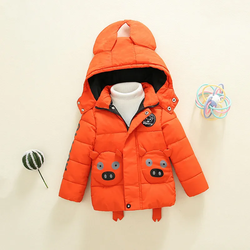Новая зимняя одежда с хлопковой подкладкой, стиль, корейский стиль, для мальчиков и девочек 1-4 лет, западный стиль, модная одежда для детей 4 лет