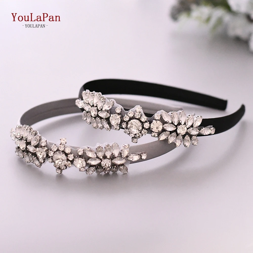 

YouLaPan S49-FG Wedding Hair Accessories rhinestone headband wedding headdress wedding hair decoration for women