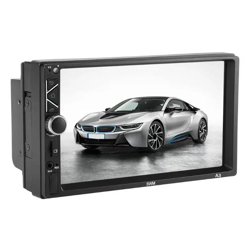 A3 7 дюймов 2 DIN 1G+ 16G сенсорный экран Android 8,1 автомобиль в тире стерео Bluetooth 4,0 Зеркало Ссылка WiFi FM радио gps навигация MP5 Mu