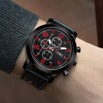 

2019 Mature Men Watches Fashion Casual Sport Watch Business Men's Quartz Wristwatch Male Clock reloj hombre relogio masculino