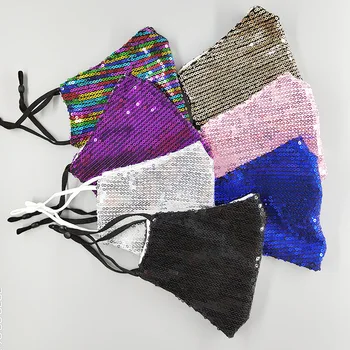 

2020 New Diamond Rhinestone Masks Washable Party Mask Decoration For Face Printed Party Dance Masquerade luxury