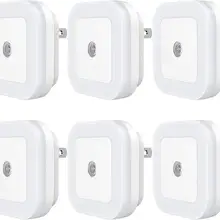 1 шт., настенная Ночная лампа светильник Сенсор Управление индукции энергосберегающие спальный Ночной светильник 110 V-220 V в виде Винни Пуха для детской комнаты, Спальня коридоров