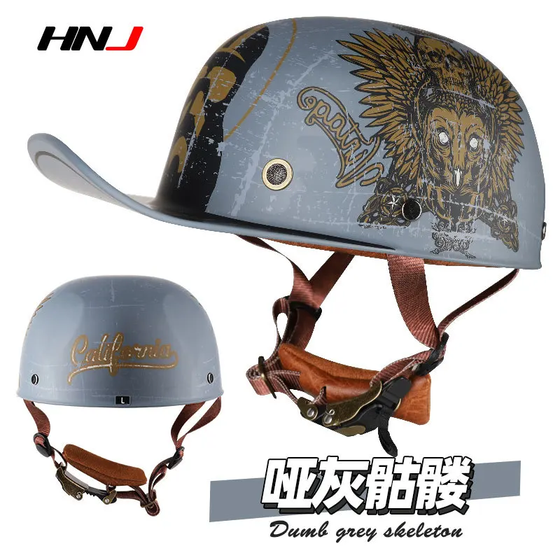 Motorcycle Helmet Casco Moto Vintage 