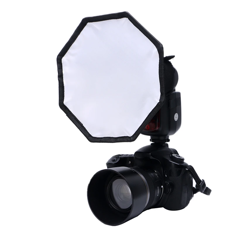 Рассеиватель Вспышки 30 см круглый баланс карты доска Speedlight фотография Софтбокс