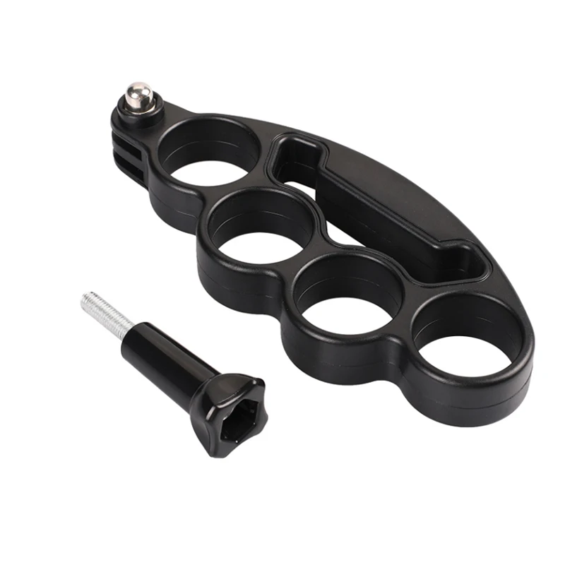 

Handheld Knuckles Finger Grip Mount with Thumb Screw for Gopro Hero 10/9/8/7/6/5/4/3/3+/2/1 Xiaomi yi Action Camera SJCAM