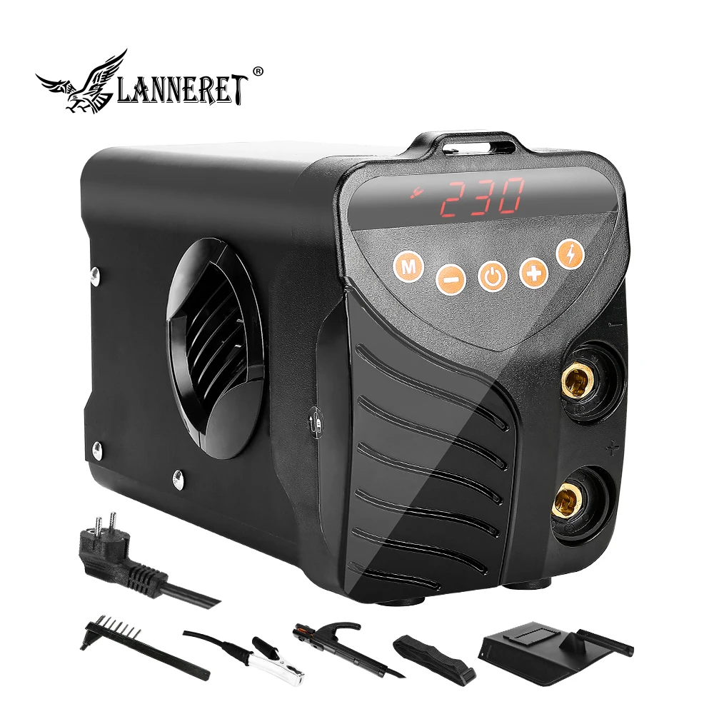 

LANNERET AI Inverter Welding Machine Tools Arc Welders 220V IGBT Series DC ARC High Efficiency Electric Welder