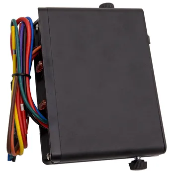 

12V 6 Gang Rocker Switch Box Emergency Strobe Light Toggle Controller Panel