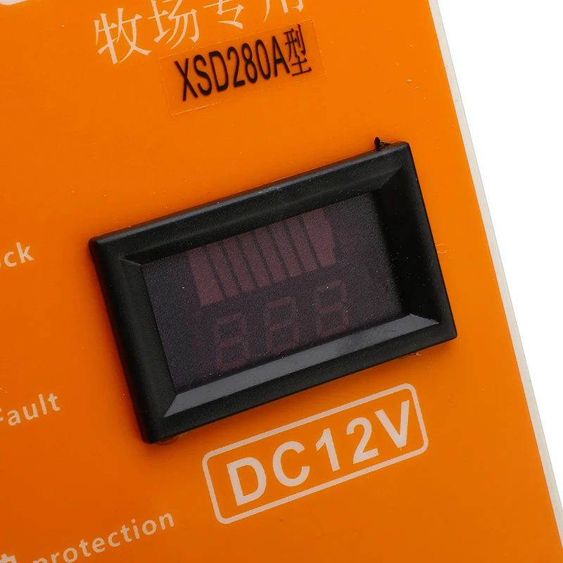 XSD-270A Высокое напряжение солнечная электрическая изгородь зарядное устройство импульсный контроллер животных птицеферма электрическое ограждение овчарка