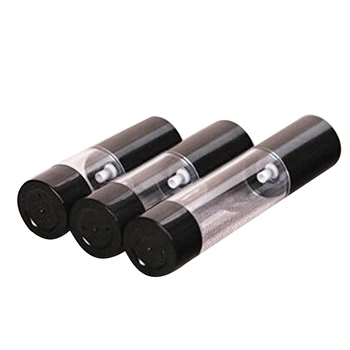 

3Pcs/Lot 15Ml 30Ml 50Ml Empty Black Airless Lotion Cream Pump Plastic Container Cosmetic Bottle Dispenser Travel Containers
