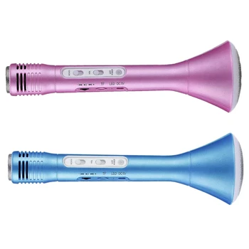 

Karaoke Microphone for Kids, Kids Microphone Bluetooth with Speaker Wireless Echo Child Karaoke Mic Portable Cordless Singing Ma