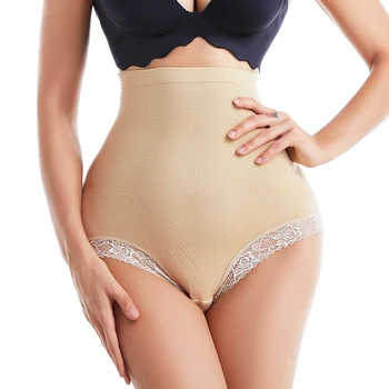 

Womens High Waist Control Panties Sexy Tummy Slimming Belly Control Body Shaper Breathable Butt Lifter Underwear Waist Trainer