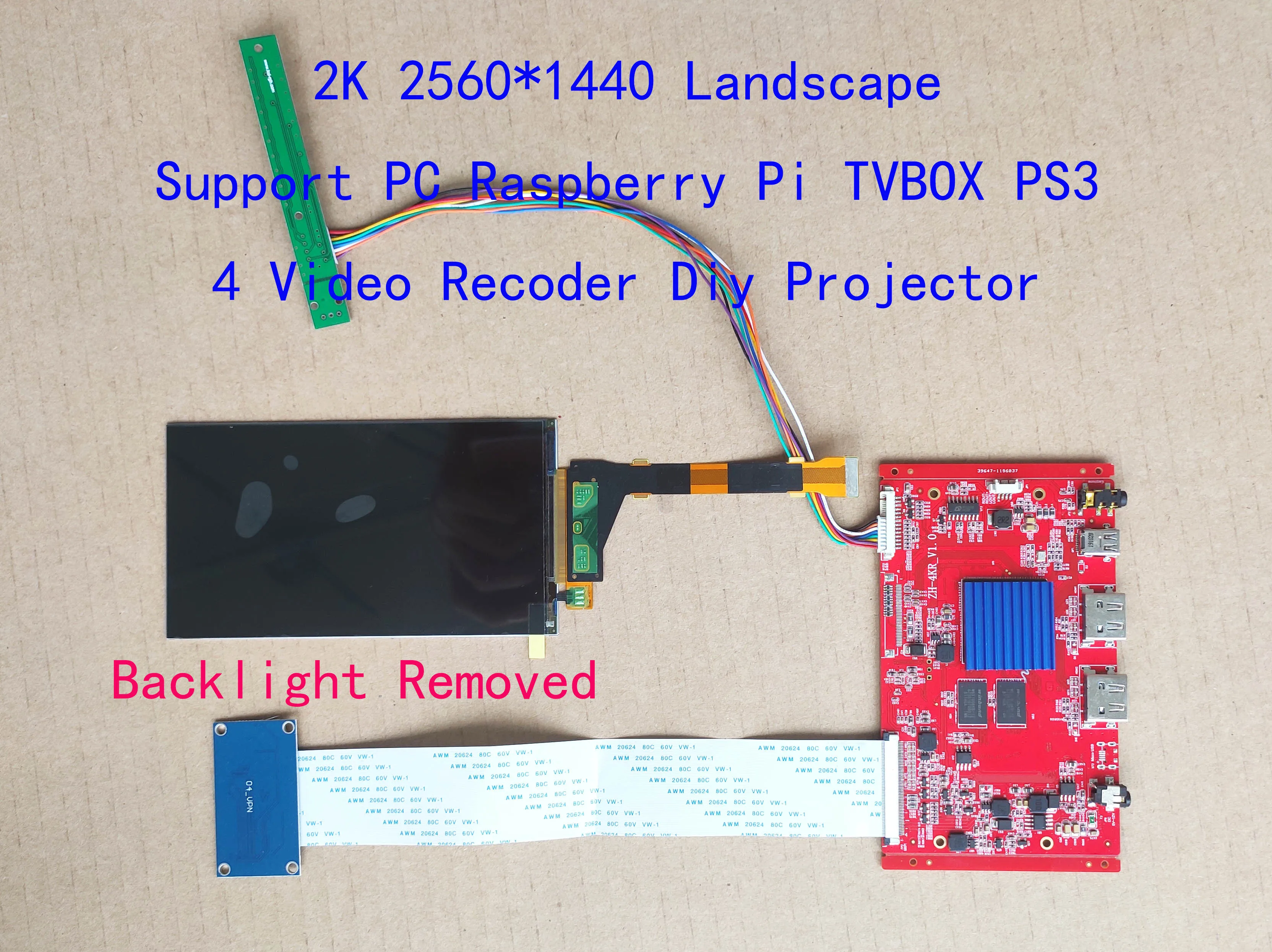 5 6 дюймов 2K HDMI IPS LCD комплект 2560*1440 LS055R1SX04 LSMIPI к для проектора DIY Landsacpe поддержка PS3 4