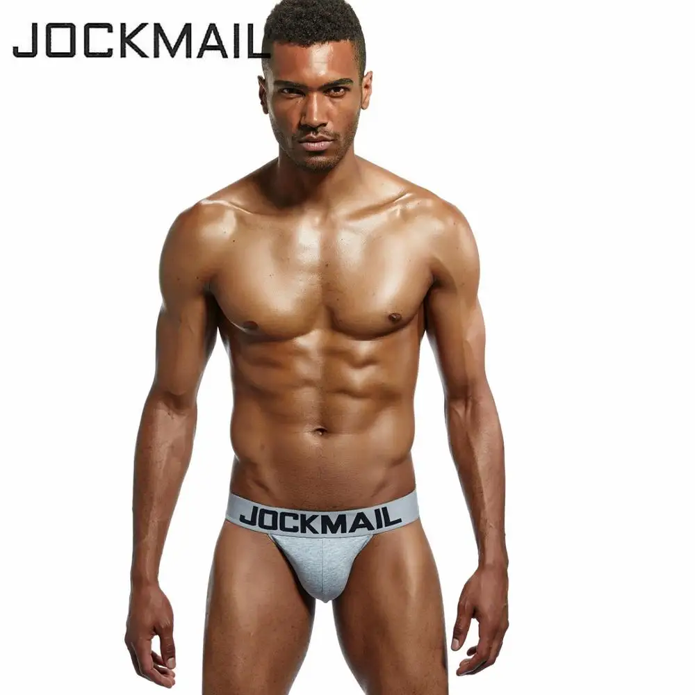 

JOCKMAIL Brand Dropship men underwear, sexy mens briefs jockstrap, breathable bikini men underwear gay underwear slip homme