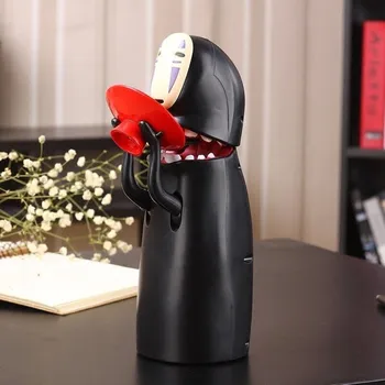 

No-Face man money box faceless pig toy automatic eaten bank coin fun Spirited Away Kaonashi bank cartoon piggy bank