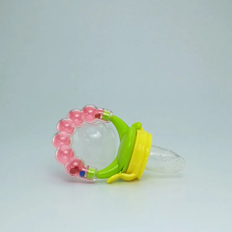 

Infant Nutrition Fruit And Vegetable Music Pacifier BABY'S Rattle Bite Bite Music Food Supplement Training D