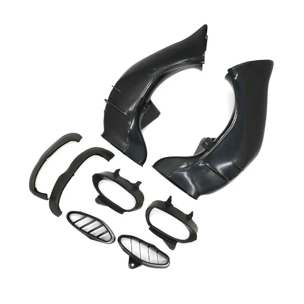 2 шт. трубка воздухозаборника для мотоцикла YZF1000 YZF R1 1000 YZFR1 2004 2005 2006 ABS