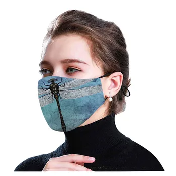 

Unisex Adult Face Mask + 2PCS Activated Carbon Filters Adjustable Earloop Masks Outdoor Cycling Mouth Mask Cover Mascarilla Tela