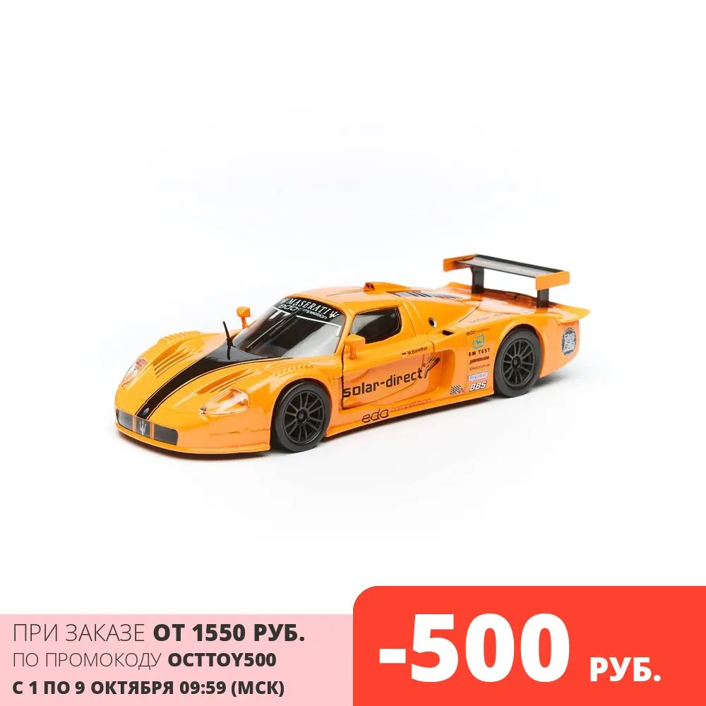 Коллекционная машина BB 18-21078 1:24 MASERATI MC12 ORANGE Оранжевый | Игрушки и хобби