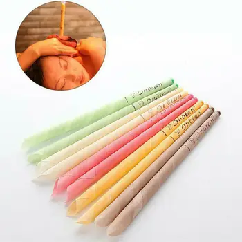 

10pcs/lot Ear Candles Healthy Care Ear Treatment Ear Wax Removal Cleaner Ear Coning Treatment Indiana Therapy Fragrance Candling
