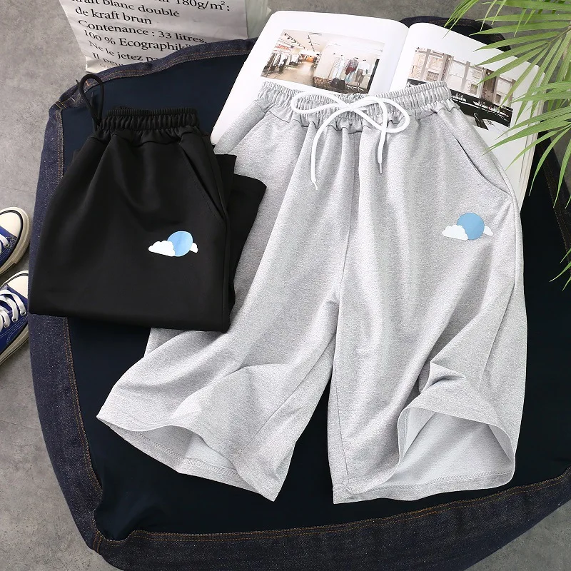 

Summer Super HOT Print Five-PointShorts Simple Wild Loose Student Sports Five-Point Casual Trend Pants For Men And Women