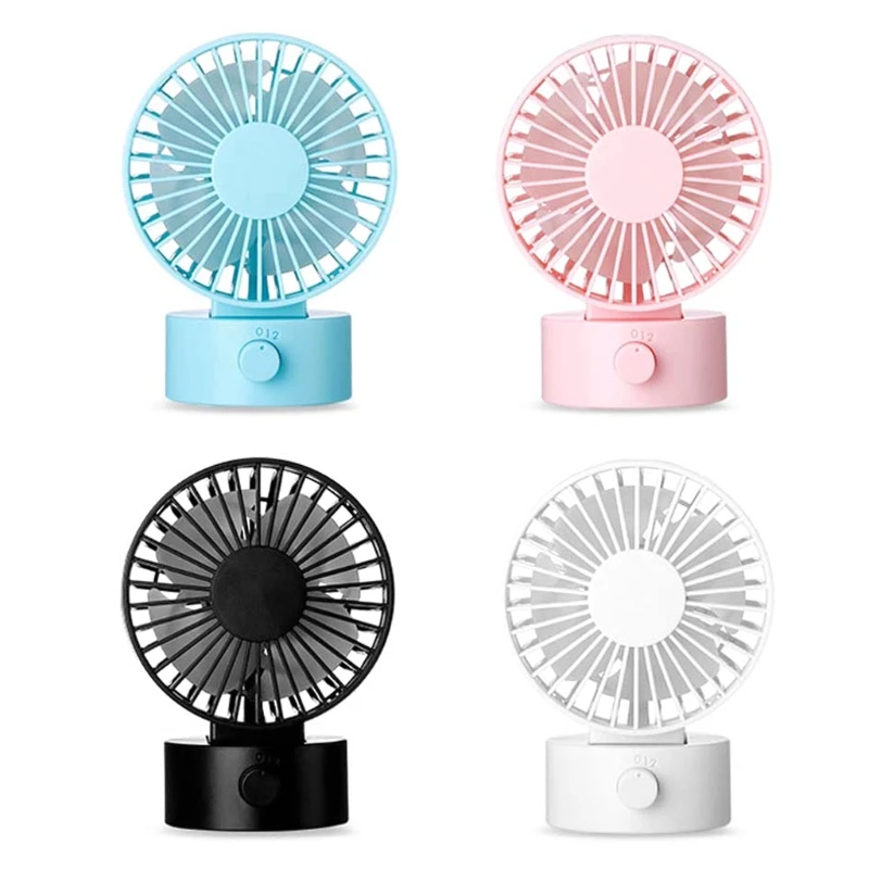 

Portable Double-vane USB Desk Fan Cooler For Home Office PC Laptop Powerbank DXAC