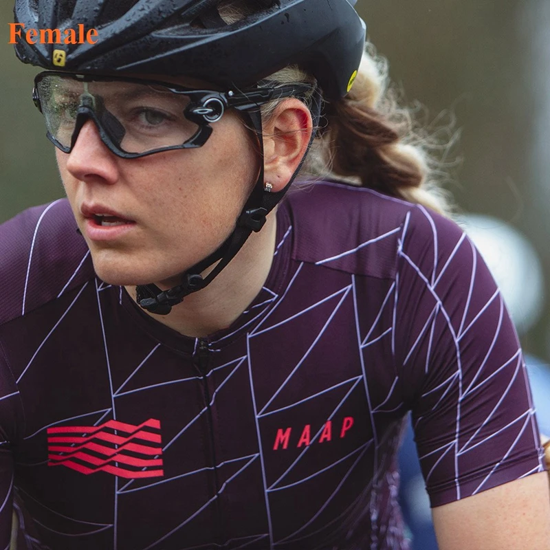 

MAAP 2017 M-Flag Pro Light Jersey Short Sleeves Cycling Tops Summer Style For Women MTB Ropa Millot Quick Dry Bike Wear female