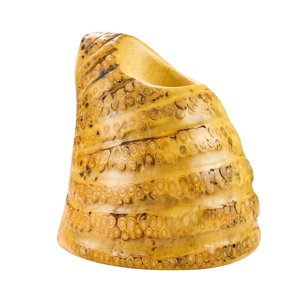 

Держатель для ручки с наконечником из корня бамбука, чайный набор кунг-фу дюйма