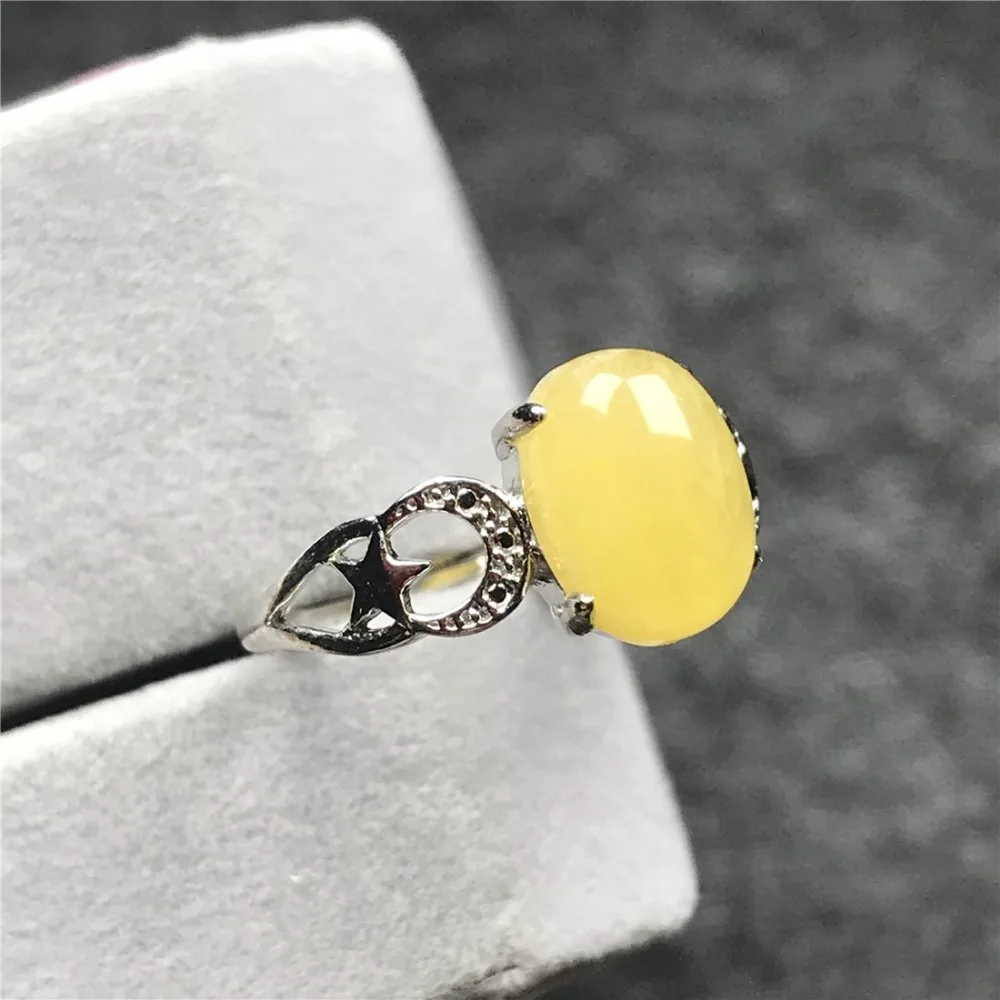 Yellow Amber Ring (86)