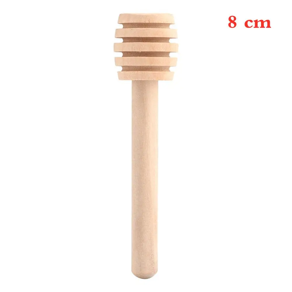 8 cm 50 шт./компл. бытовой набор деревянных ложек для Мёд ковш банку распределяя сбора помешивая Кухня аксессуары - Color: 8 cm